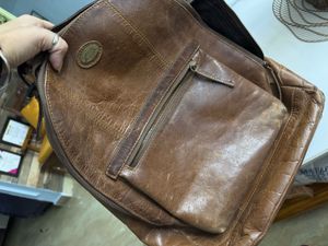 Pure Leather Fossil Original Unisex Backpack
