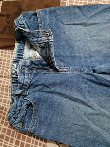 Blue Straight Jeans For Women