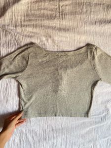 Korean Grey Top🩶
