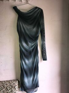 Zudio One Side Off Shoulder Dress