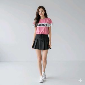 Korean Fashion Print Tee