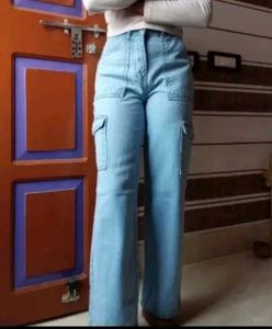 Cargo Jeans With 4 Pockets