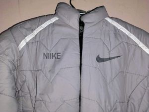 Grey Nike Puffer Jacket