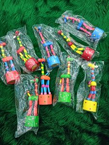 🦌 dancing  Wooden Art Toy 🏡Raksha Bandhan Gift
