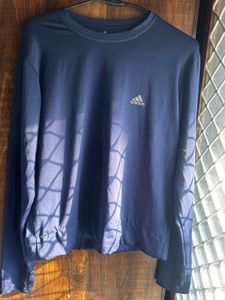 Adidas unisex On The Run Long Sleeve Top