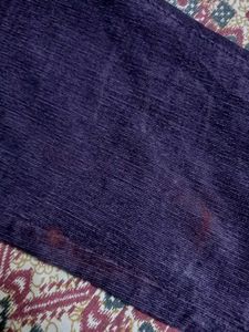 Purple Corduroy Pants (Jeggings) For Women
