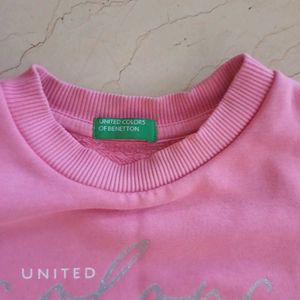 Cute Pink UCB + Grey Unicorn Sweatshirt
