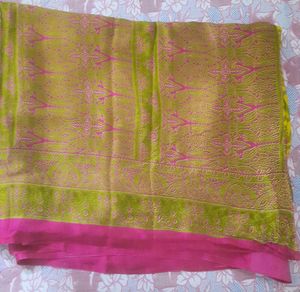 Semi crepe sarees