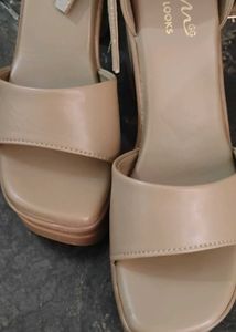 Nude Platform Heels