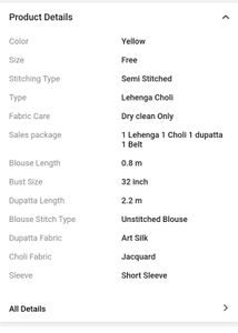 SILK LEHENGA BLOUSE DUPPATTA BELT (TOTALLY NEW)