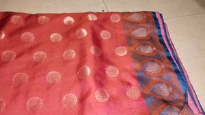Elegant Polka Dot Saree