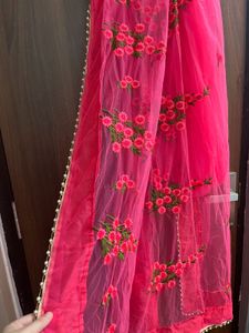 pink saree