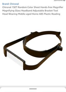 XTR Lite Visor With Magnifying Glass