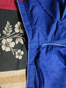 Khan Saree Blue Colour