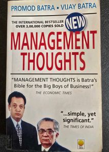 Book - Management Thoughts