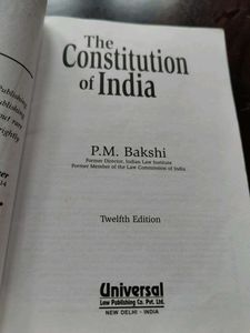 IAS Study: Constitution of India by P.M. Bakshi