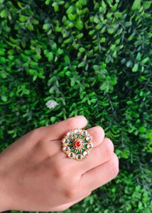 Adjustable Ring For Traditional Occasion