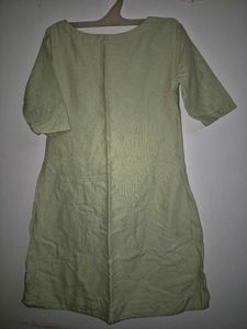 Leaf Print Casual Dress