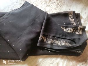 🥳🥳Indian Silk Black Saree🥳🥳
