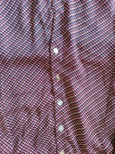 Tie Waist Buttoned Dress