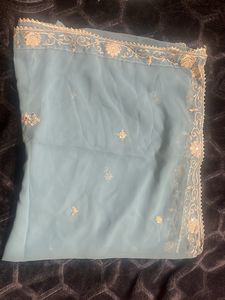 Party Wear - Top Plazzo &amp;Dupatta