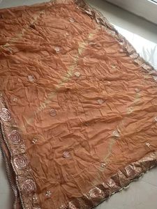 Elegant Dupatta With Embroidery