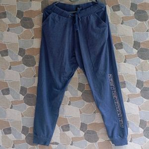 Blue Casual Joggers