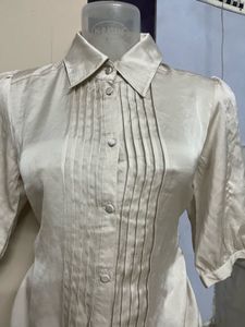 Korean Silk Collar One Piece