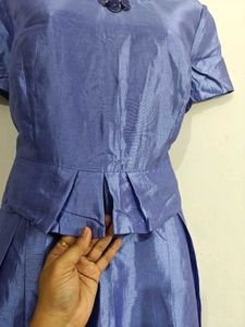 New Silk Lavender Dress