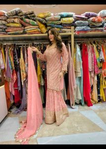 Festive Party Wear Sharara Set