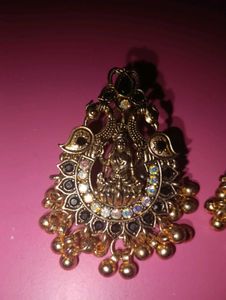 2 Pair Of Statement Ethnic Earrings