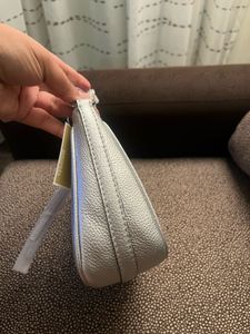 Authentic MK Silver Bag