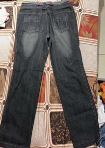 Dark Wash Denim Pants
