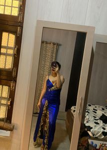 Blue Acrylic Party Dress🦋🐬💙