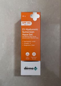 The Derma Co 1% Hyaluronic Sunscreen Aqua Gel -50g