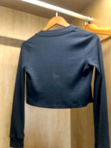 Studiofit navy Cropped Jacket