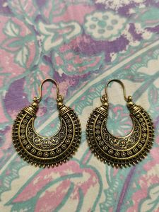 Gold Antique Earring