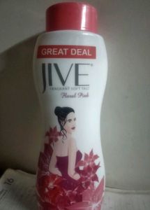 Jive Floral Pink Talc Powder