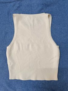 Zara Ribbed Crop Top