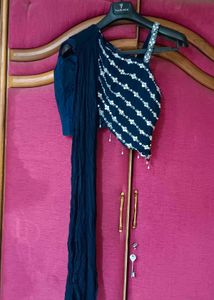 Elegant Choli With Lehenga