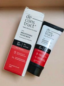 Deconstruct Brightening Sunscreen