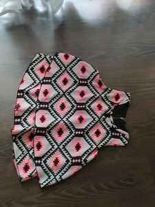 Funky Geometric Sleeveless Top