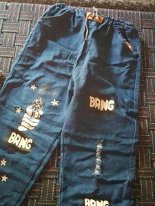Boy's Graphic Denim Jeans
