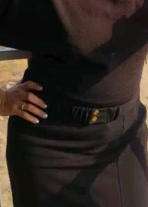 Black Side Slit Modi Dress