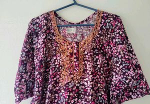 Floral Print Nighty