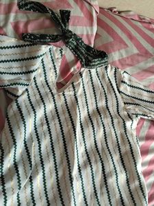 Striped Green Kurta