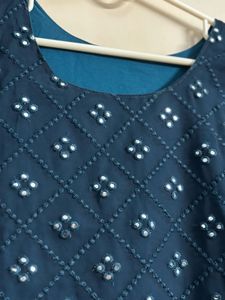 Women&#39;s Georgette Embroidered Anarkali Kurta