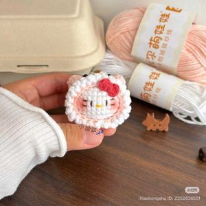 Crochet Hello Kitty Toy