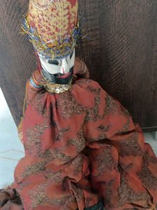 Rajasthani Puppet Couple For Decor