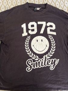 H&amp;M Oversized Printed T Shirt